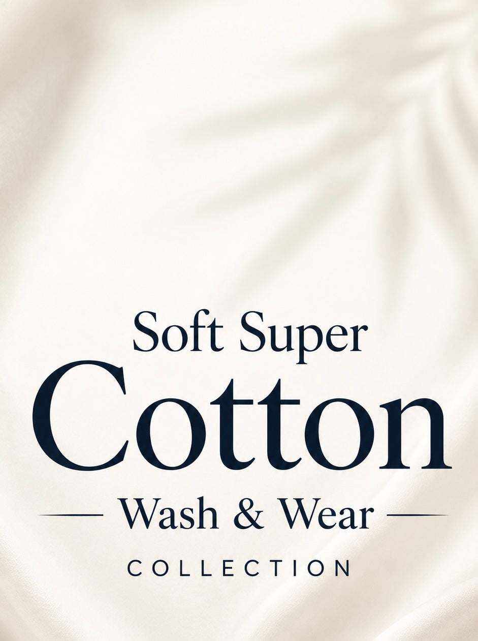 Soft Super Cotton Wash & Wear