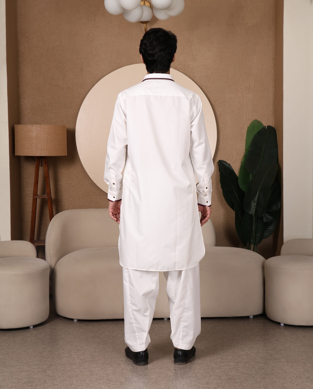 DESIGNER PATHANI - OFFWHITE