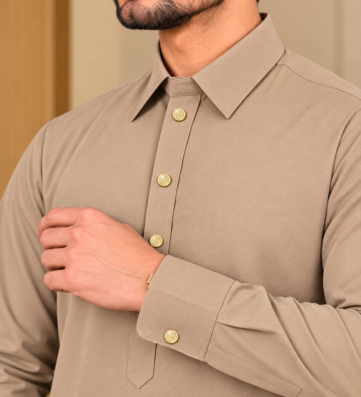 ARMANI PATHANI - LIGHT BROWN