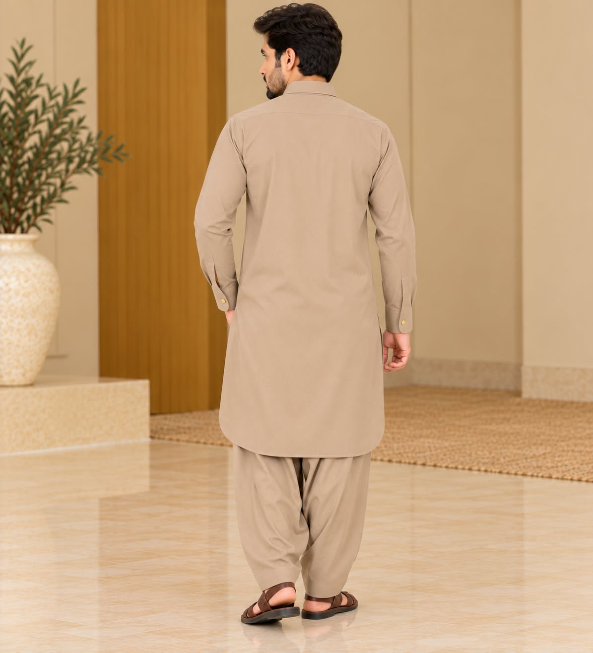 ARMANI PATHANI - LIGHT BROWN