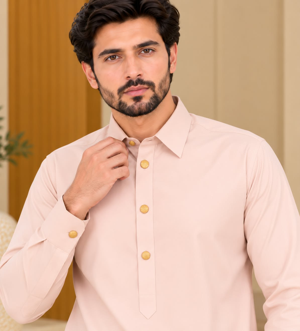 ARMANI PATHANI - PINK BEIGE