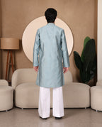 EMBROIDERED KURTA SET BLUE COLOUR - FESTIVE COLLECTION